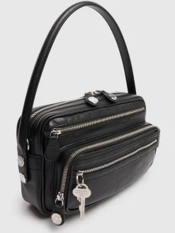 Borsa a spalla piccola Camero in pelle