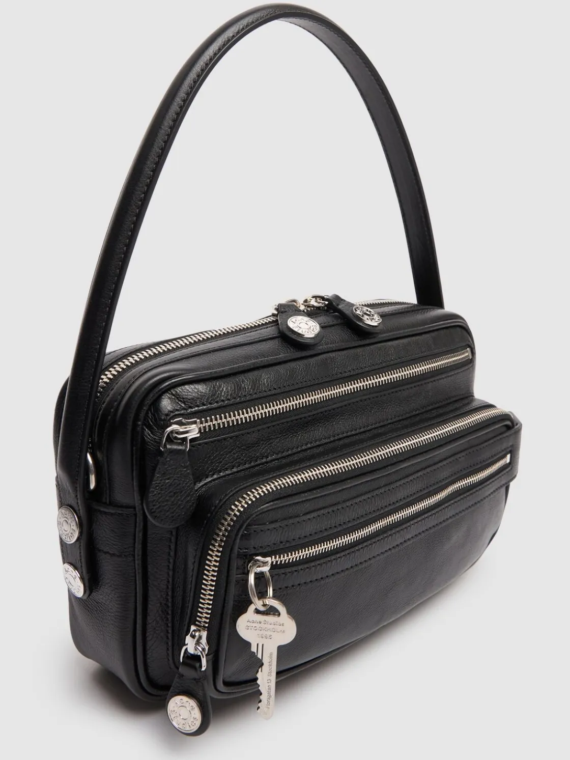 Borsa a spalla piccola Camero in pelle