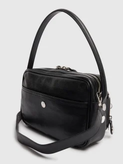 Borsa a spalla piccola Camero in pelle