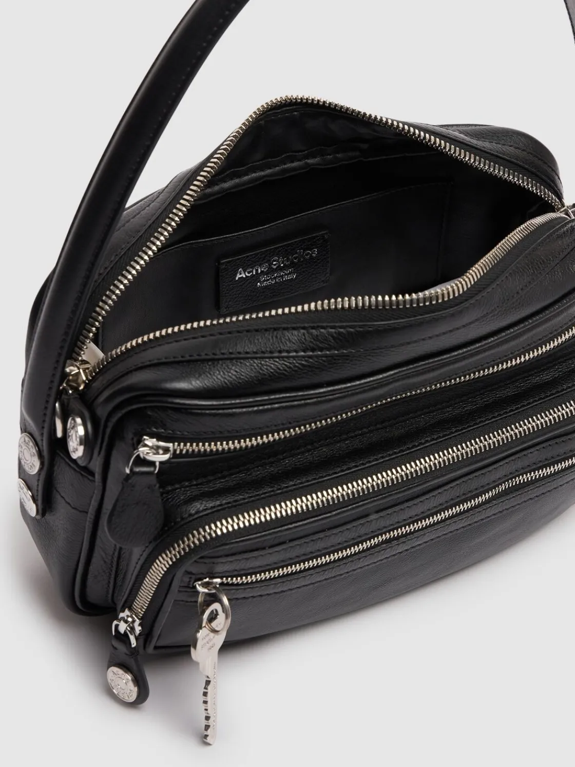 Borsa a spalla piccola Camero in pelle