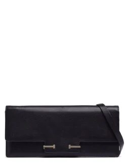 Borsa E/W in pelle martellata morbida