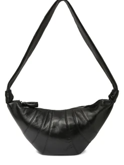 Borsa grande Croissant in pelle