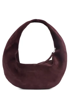 Borsa hobo Medium Olivia in camoscio