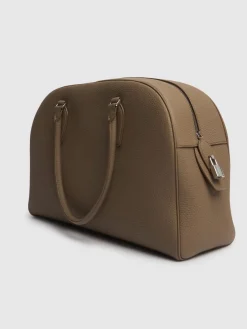Borsa 15.75 India in pelle martellata