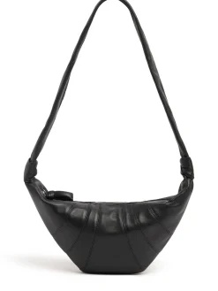 Borsa media Croissant in nappa