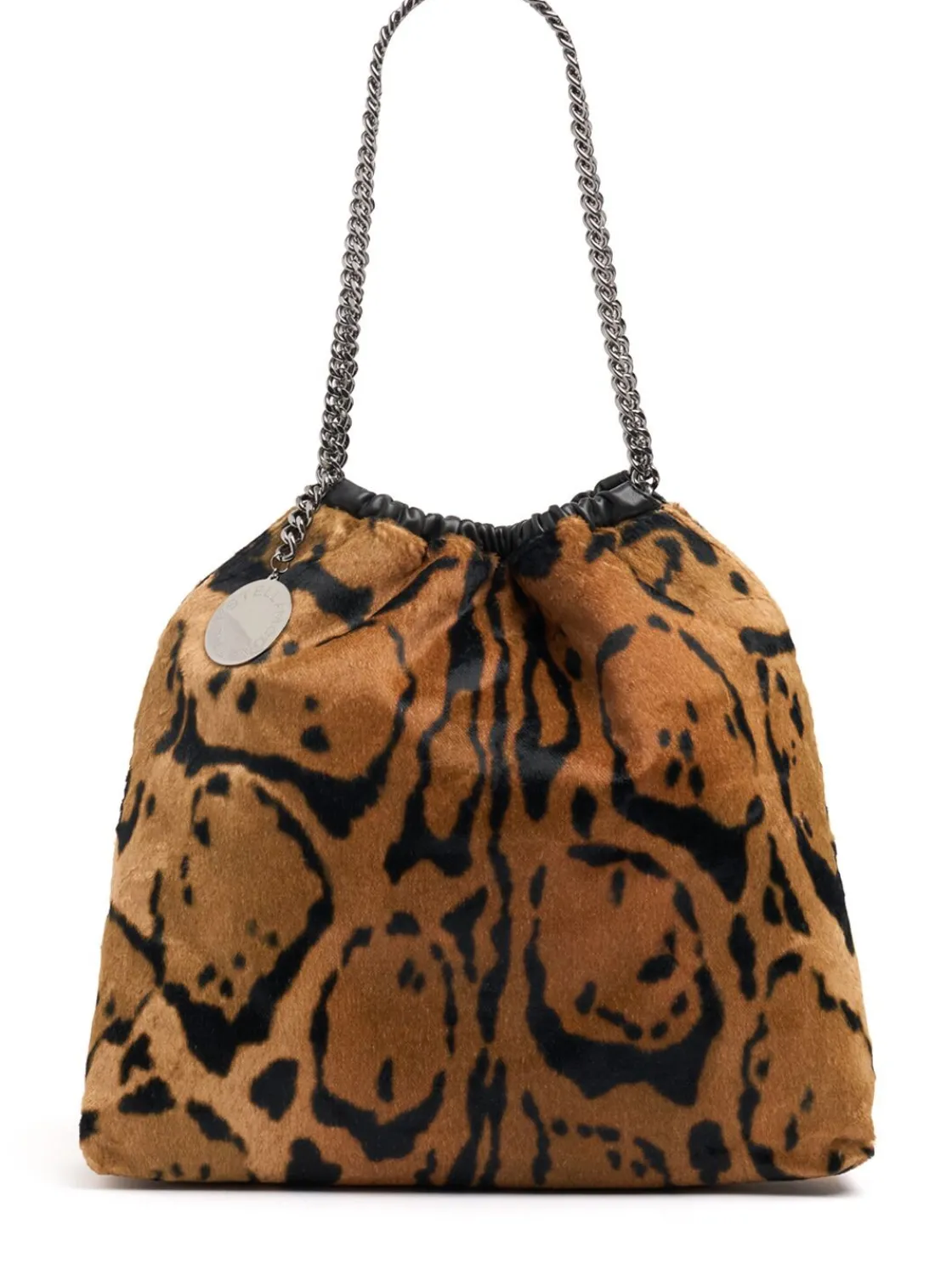 Borsa media Falabella stampa ocelot