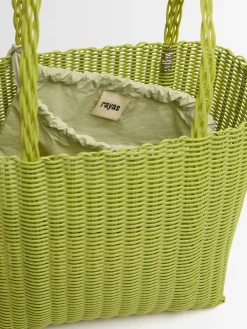Borsa media intrecciata
