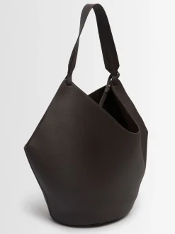 Borsa media LVR Exclusive Lotus in camoscio