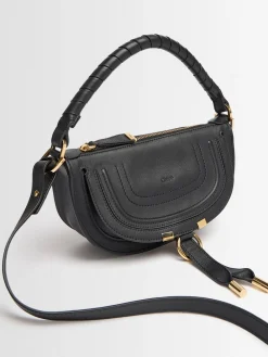 Borsa media Marcie in pelle liscia