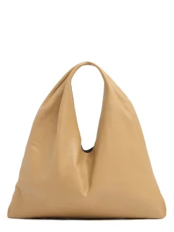 Borsa piccola Bindle in pelle con manico