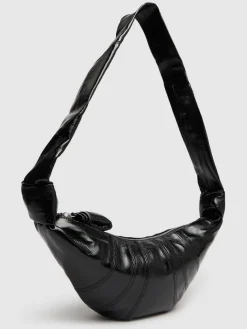 Borsa piccola Croissant in cotone spalmato