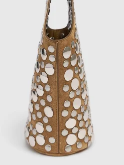 Borsa piccola Livia in camoscio