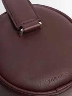 Borsa Round 90s in pelle con manico