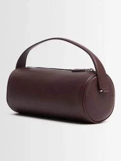Borsa Round 90s in pelle con manico