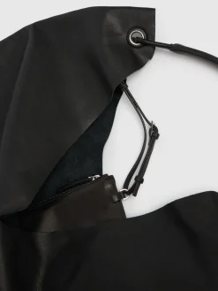 Borsa shopping Bindle Three in pelle
