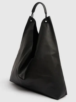Borsa shopping Bindle Three in pelle