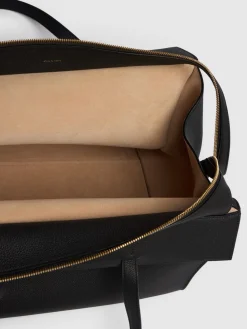 Borsa shopping Crosby in pelle liscia