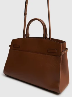 Borsa The Hudson in pelle martellata