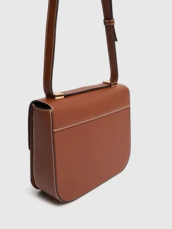 Borsa Vancouver in pelle martellata