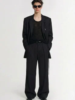 Botel wide leg pleated pants