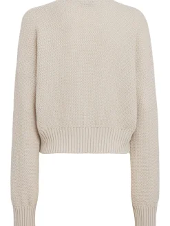 Boxy fit cotton sweater
