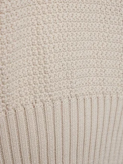 Boxy fit cotton sweater