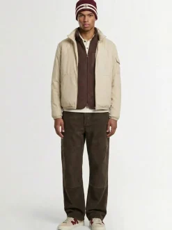 Breezes nylon down jacket