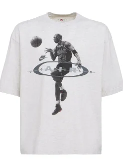 Brooklyn printed cotton jersey t-shirt