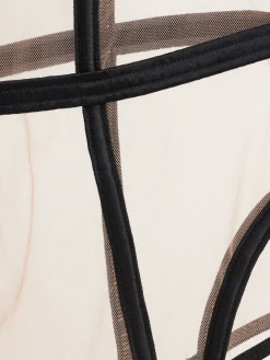 Caged poly bodysuit