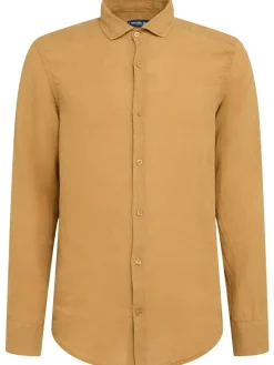 Camicia Antonio a maniche lunghe in lino