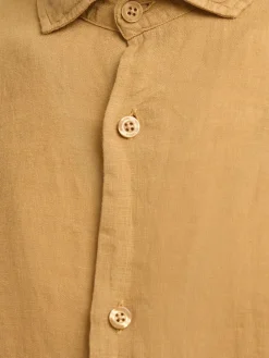 Camicia Antonio a maniche lunghe in lino