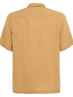 Camicia bowling Angelo in lino