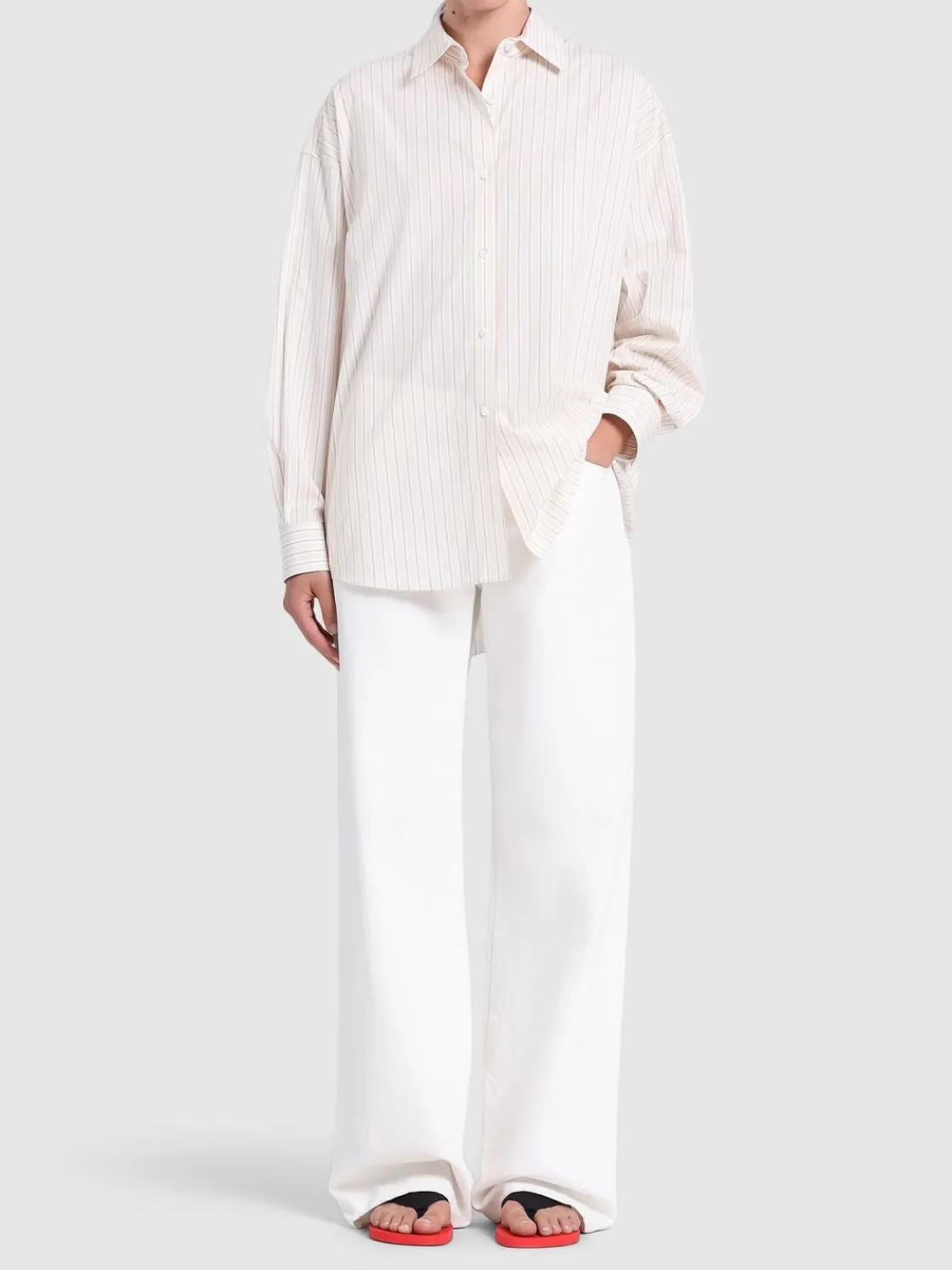 Camicia Caster in popeline di cotone