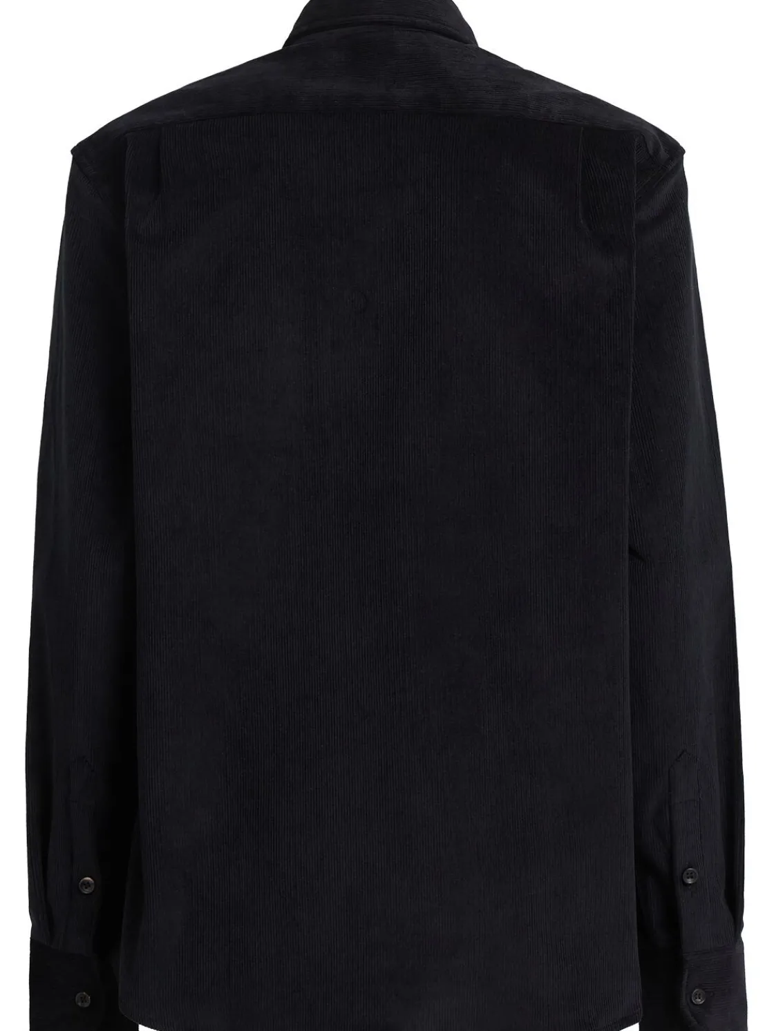 Camicia in cotone a coste Sara