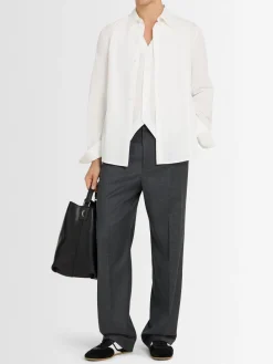 Camicia in cotone a strati