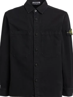 Camicia in cotone effetto vintage