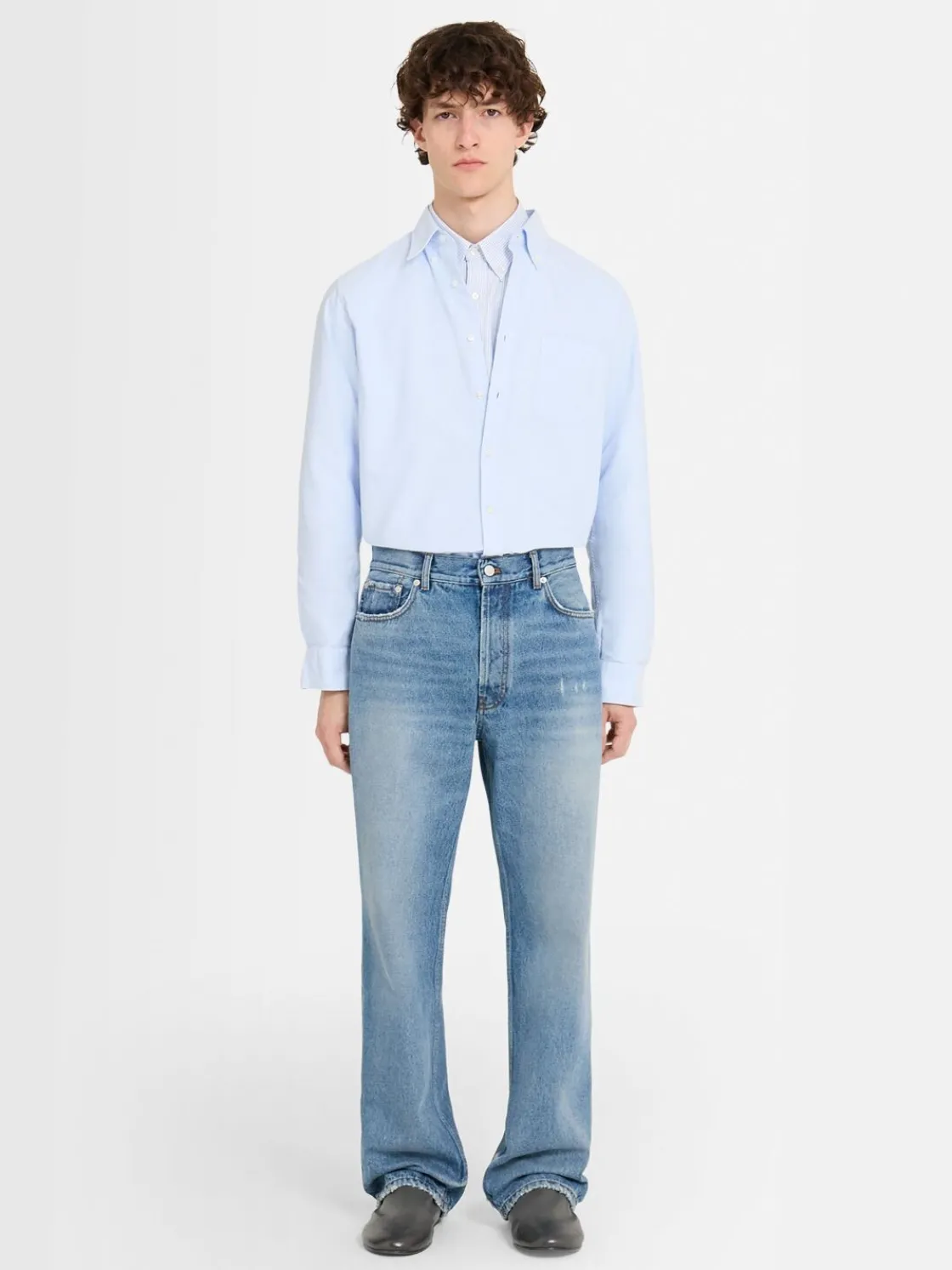 Camicia in cotone Oxford