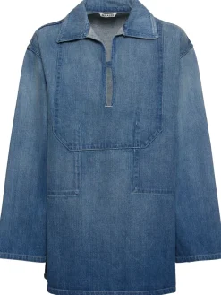 Camicia in denim selvedge