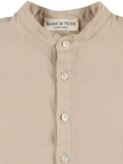 Camicia in misto lino