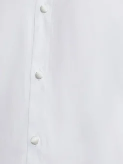 Camicia in raso di cotone