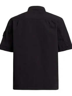 Camicia in twill di cotone stretch