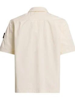 Camicia in twill di cotone stretch