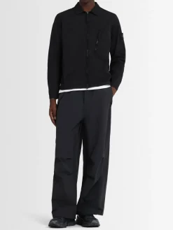 Camicia in twill di cotone stretch