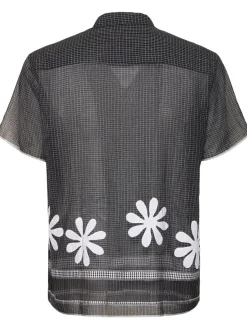 Camicia manica corta Daisy in cotone