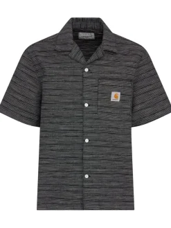 Camicia maniche corte jacquard Gellar