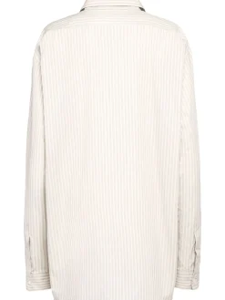 Camicia Nesson in popeline di cotone a righe