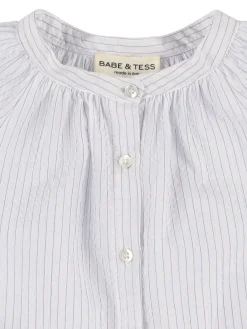 Camicia oversize in misto cotone