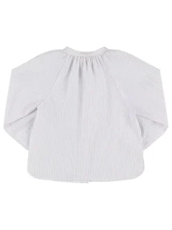 Camicia oversize in misto cotone