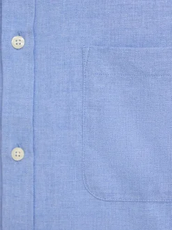 Camicia relaxed fit Telles in flanella di cotone