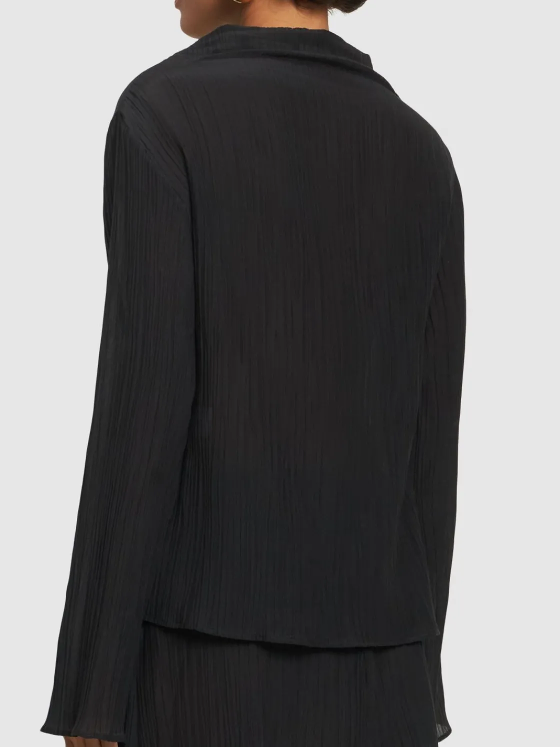 Camicia testurizzata Parchment